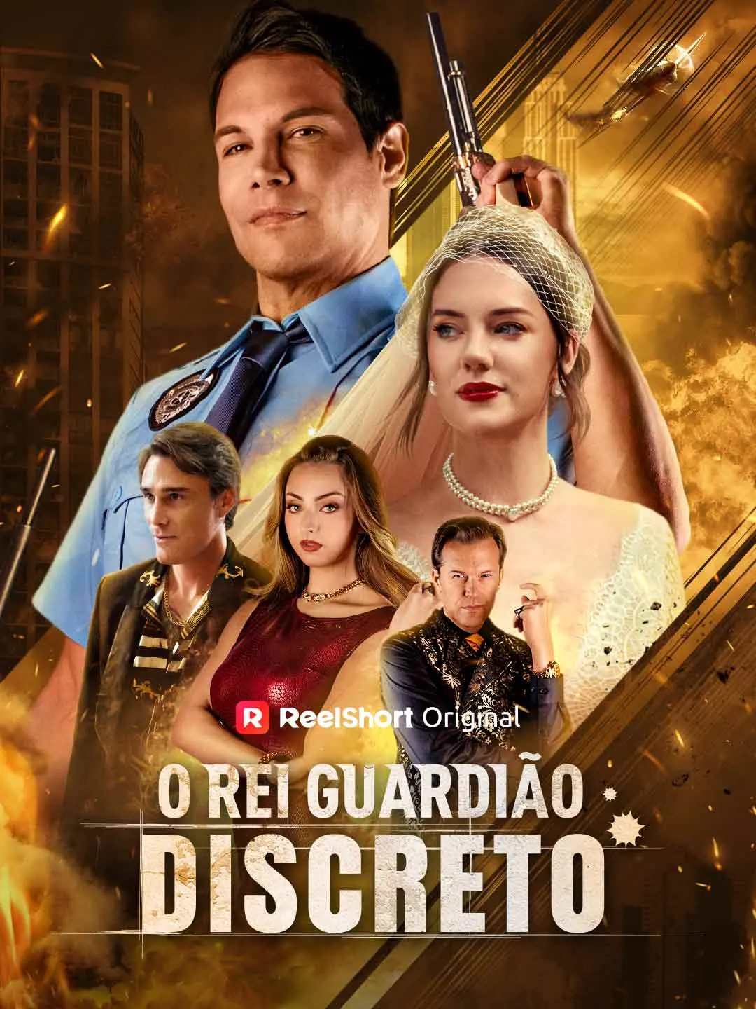 Capa da minissérie O rei guardião discreto