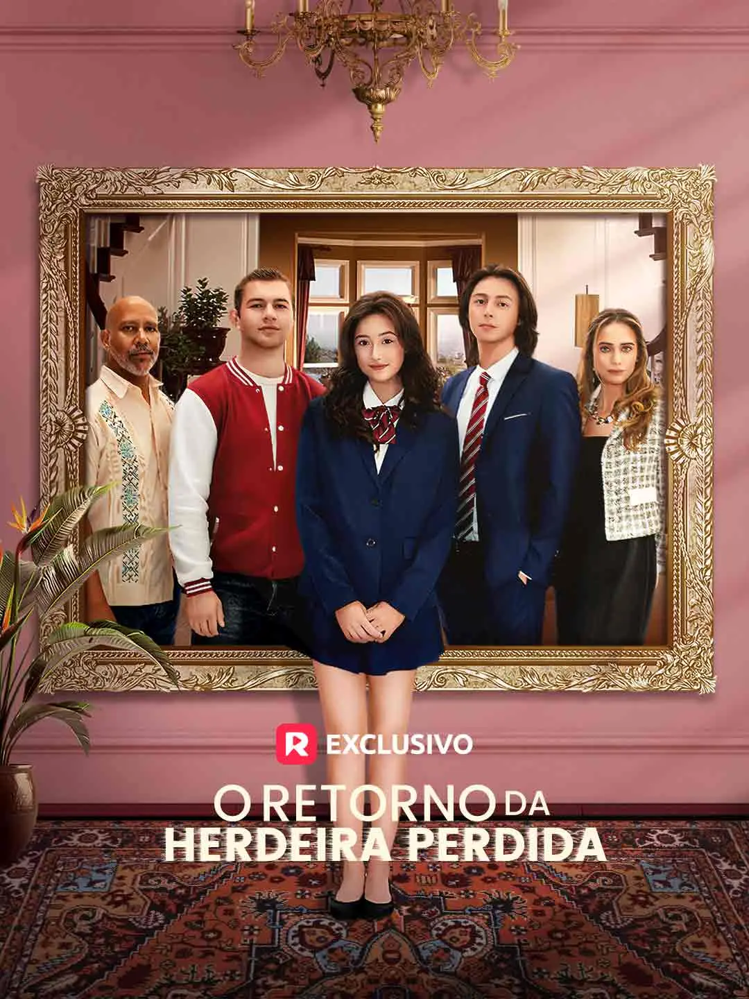 Capa da minissérie O Retorno da Herdeira Perdida