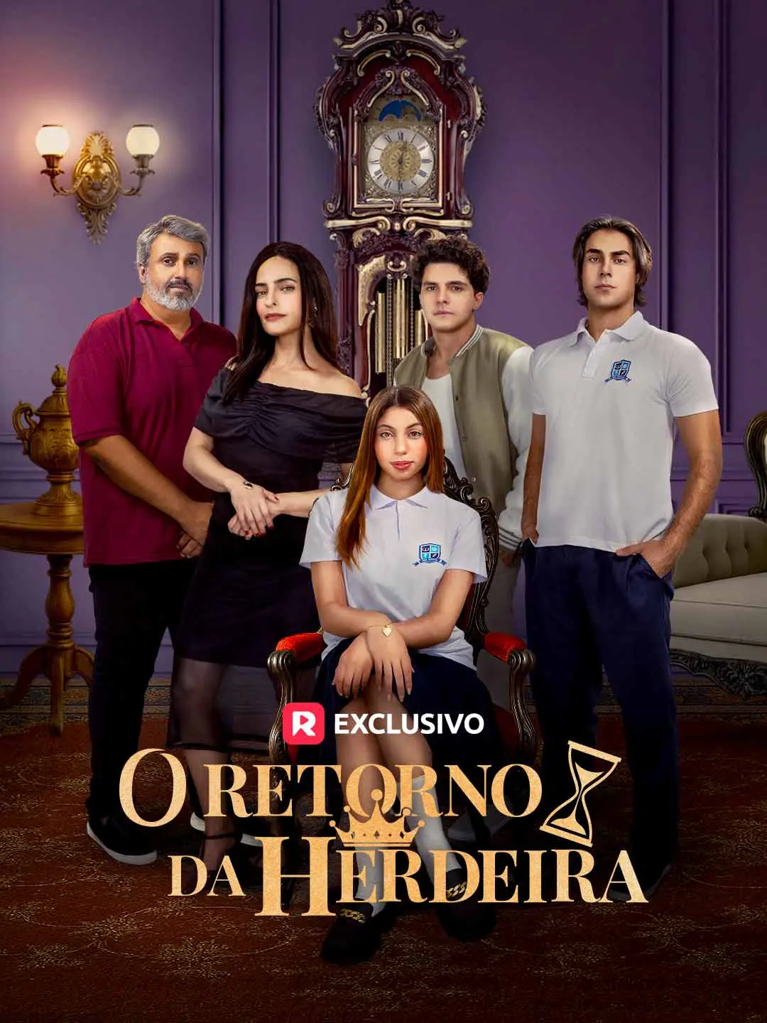 Capa da minissérie O Retorno da Herdeira