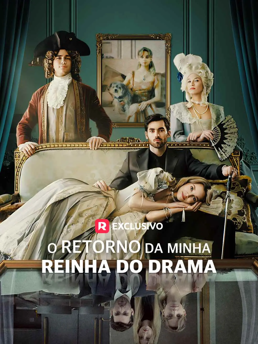 Capa da minissérie O retorno da minha rainha do drama