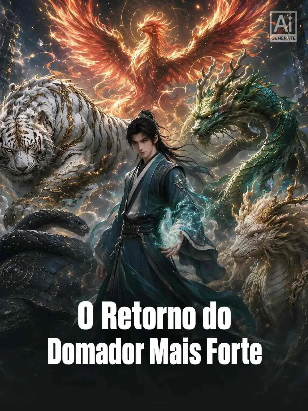Capa da minissérie O Retorno do Domador Mais Forte