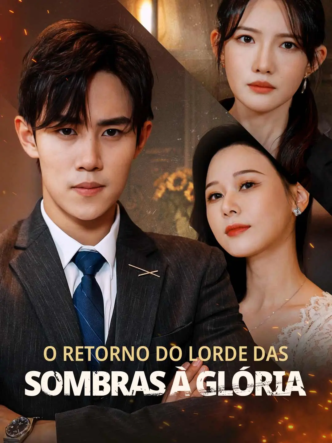 Capa da minissérie O Retorno do Lorde das Sombras à Glória