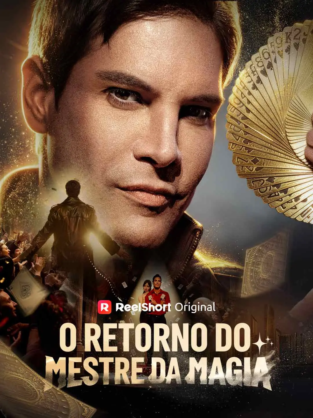 Capa da minissérie O Retorno do Mestre da Magia
