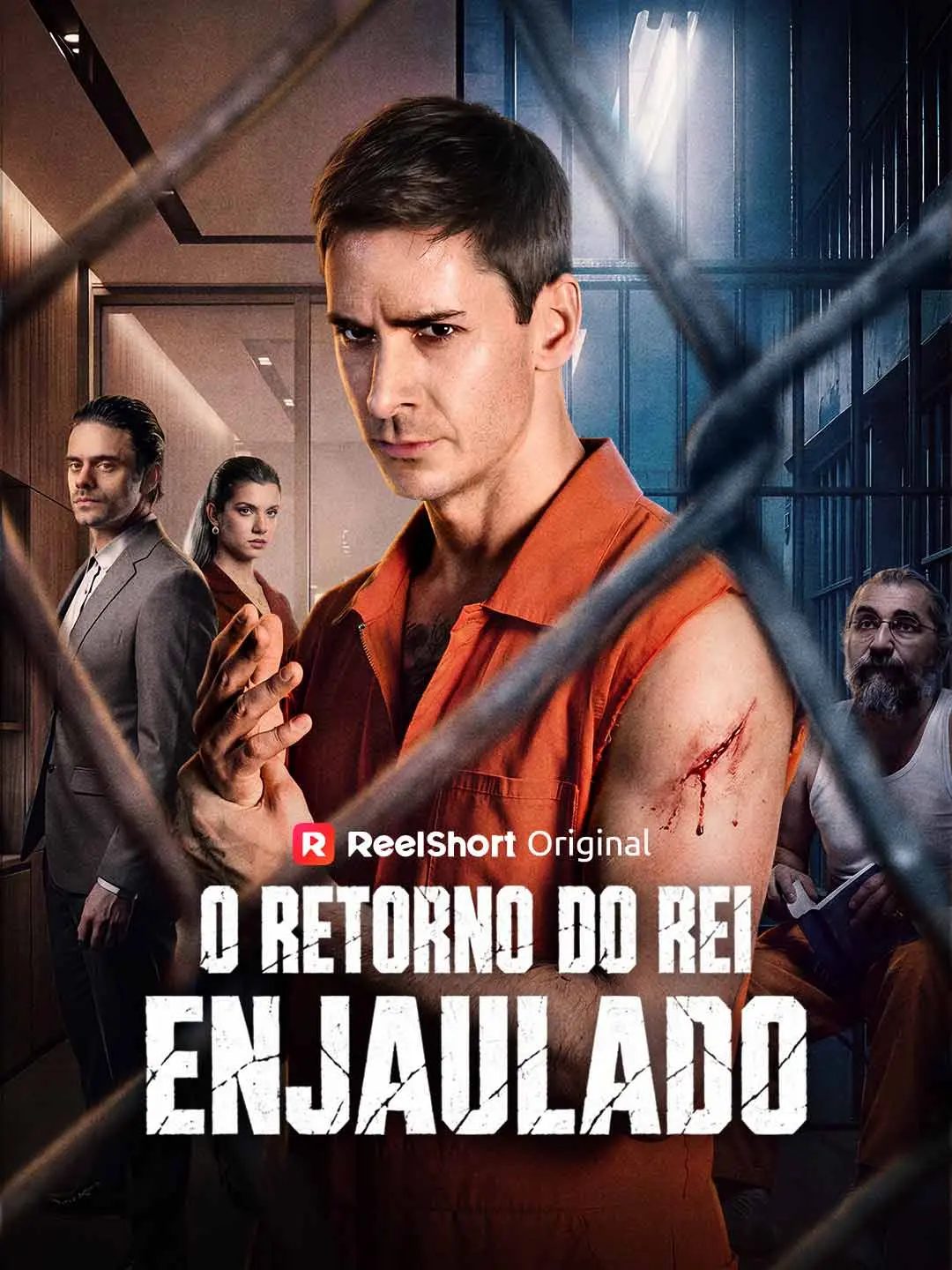 Capa da minissérie O Retorno do Rei Enjaulado
