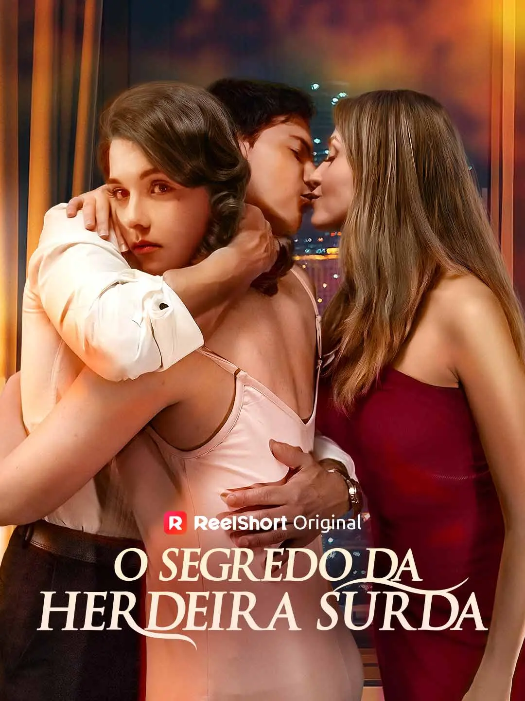 Capa da minissérie O Segredo da Herdeira Surda