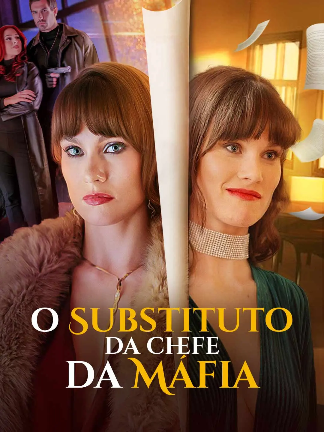Capa da minissérie O Substituto da Chefe da Máfia