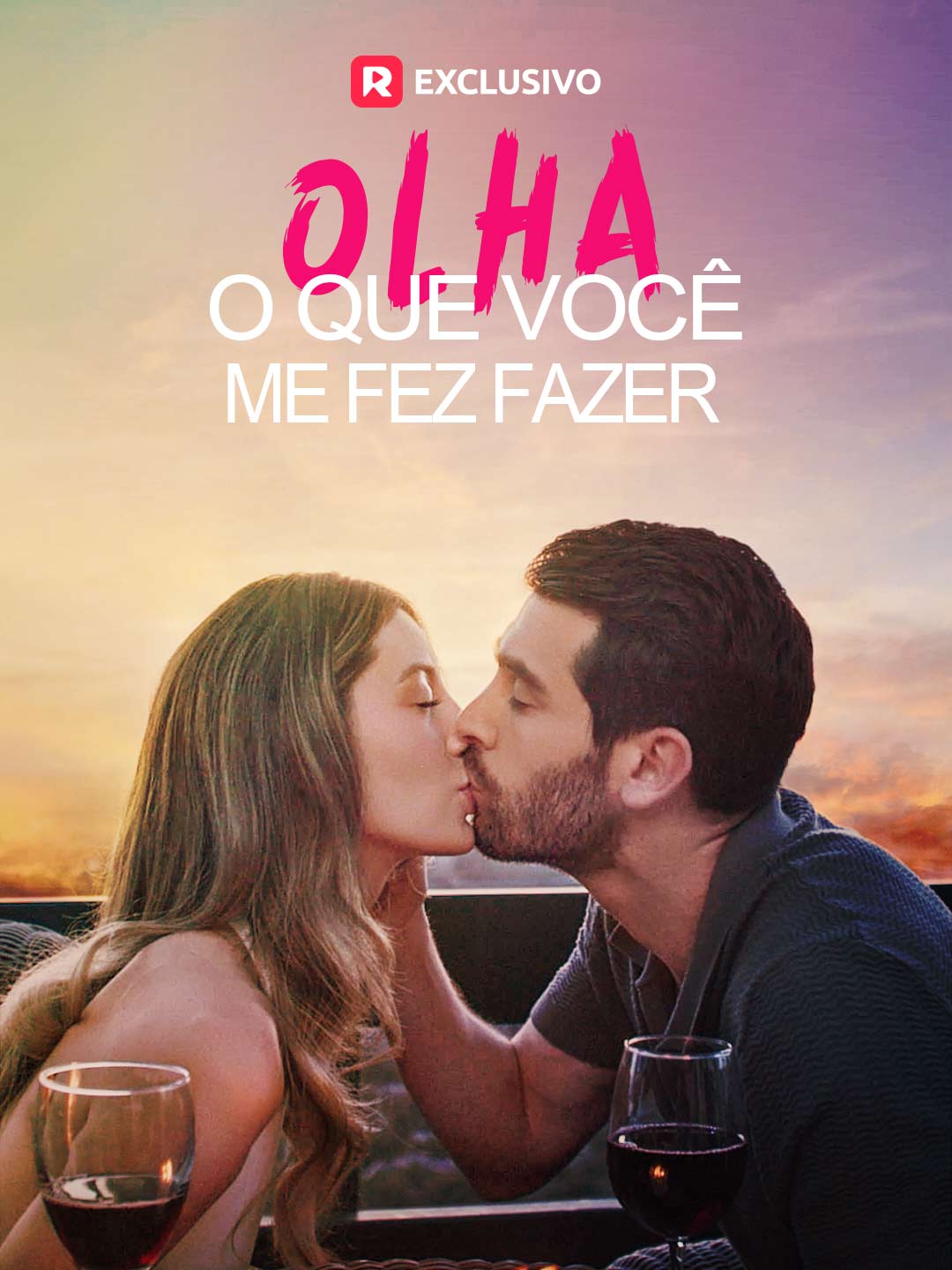 Capa da minissérie Olha o que você me fez fazer