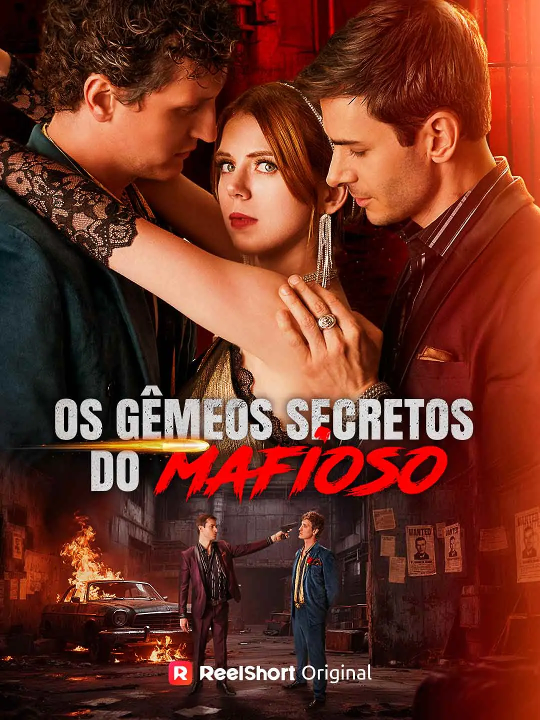Capa da minissérie Os Gêmeos Secretos do Mafioso