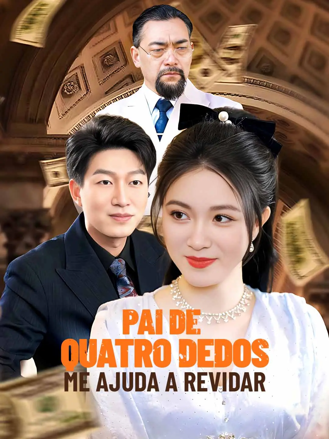 Capa da minissérie Pai de Quatro Dedos Me Ajuda a Revidar