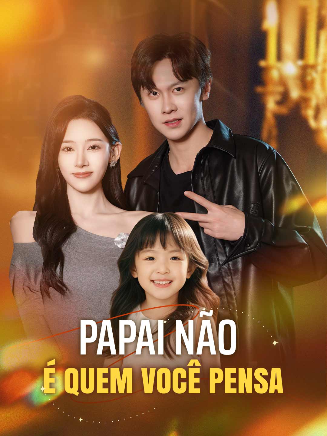 Capa da minissérie Papai não é quem você pensa