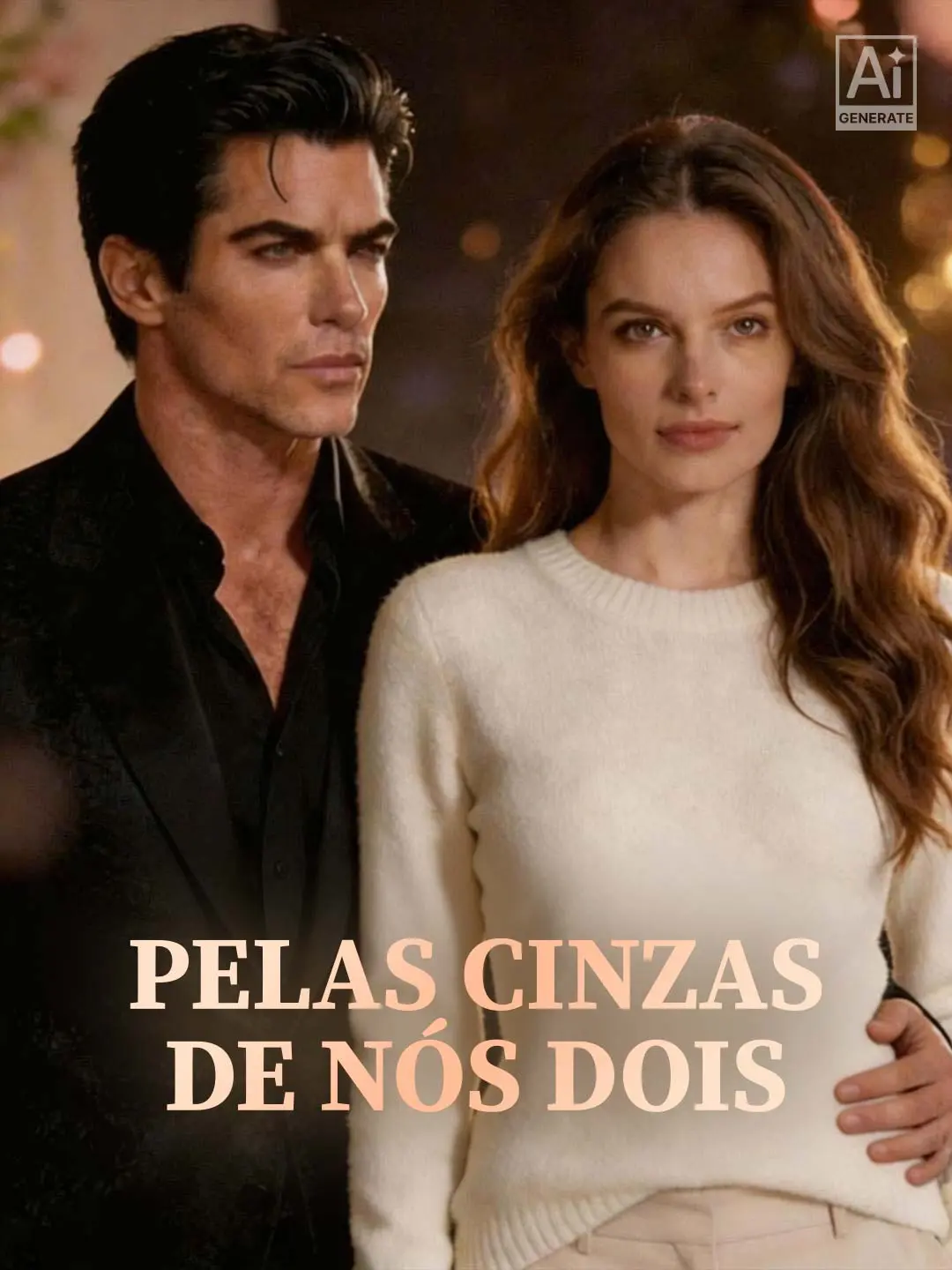 Capa da minissérie Pelas cinzas de nós dois