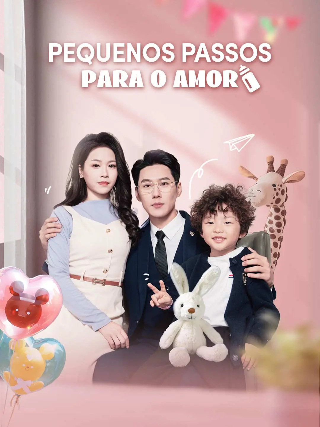 Capa da minissérie Pequenos Passos Para o Amor