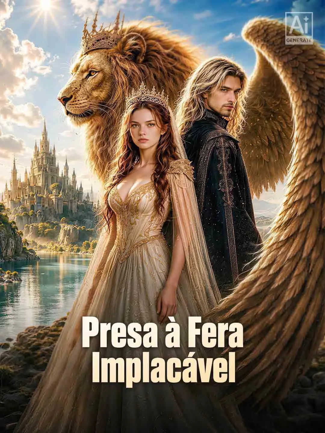 Capa da minissérie Presa à Fera Implacável
