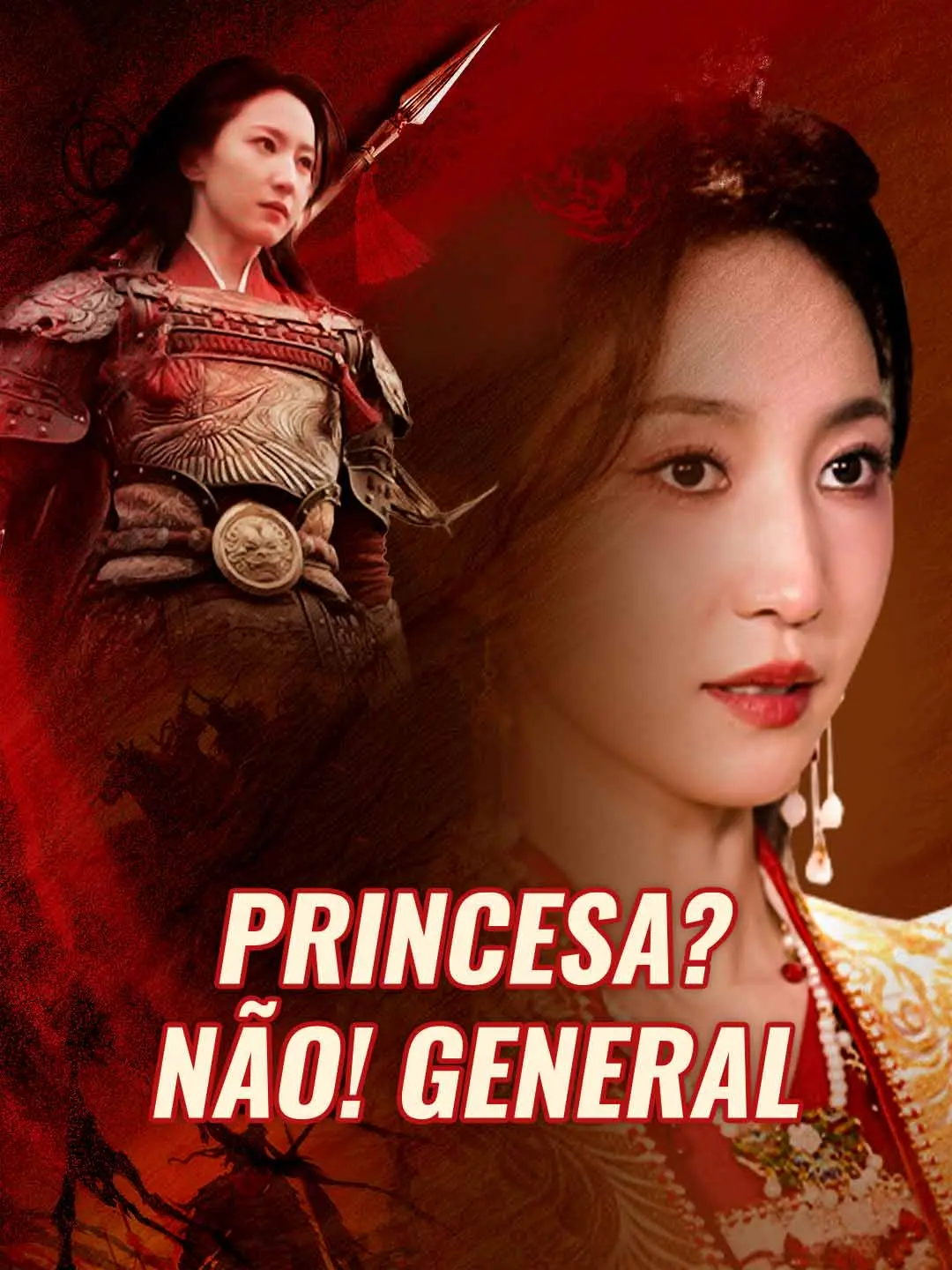 Capa da minissérie Princesa? Não! General
