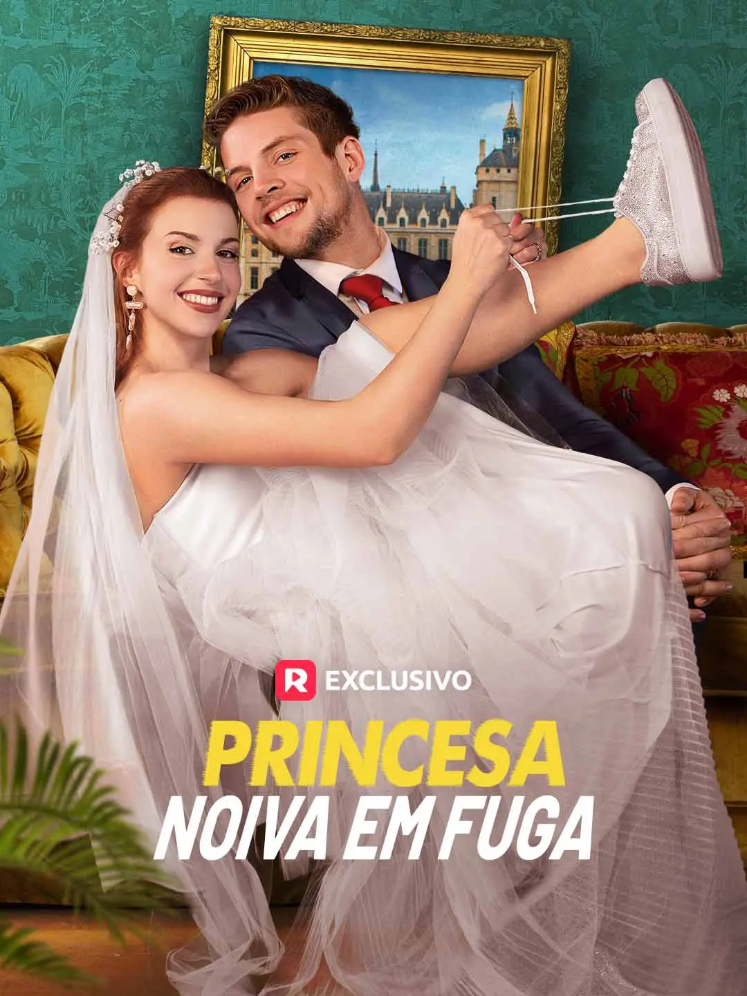 Capa da minissérie Princesa Noiva em Fuga