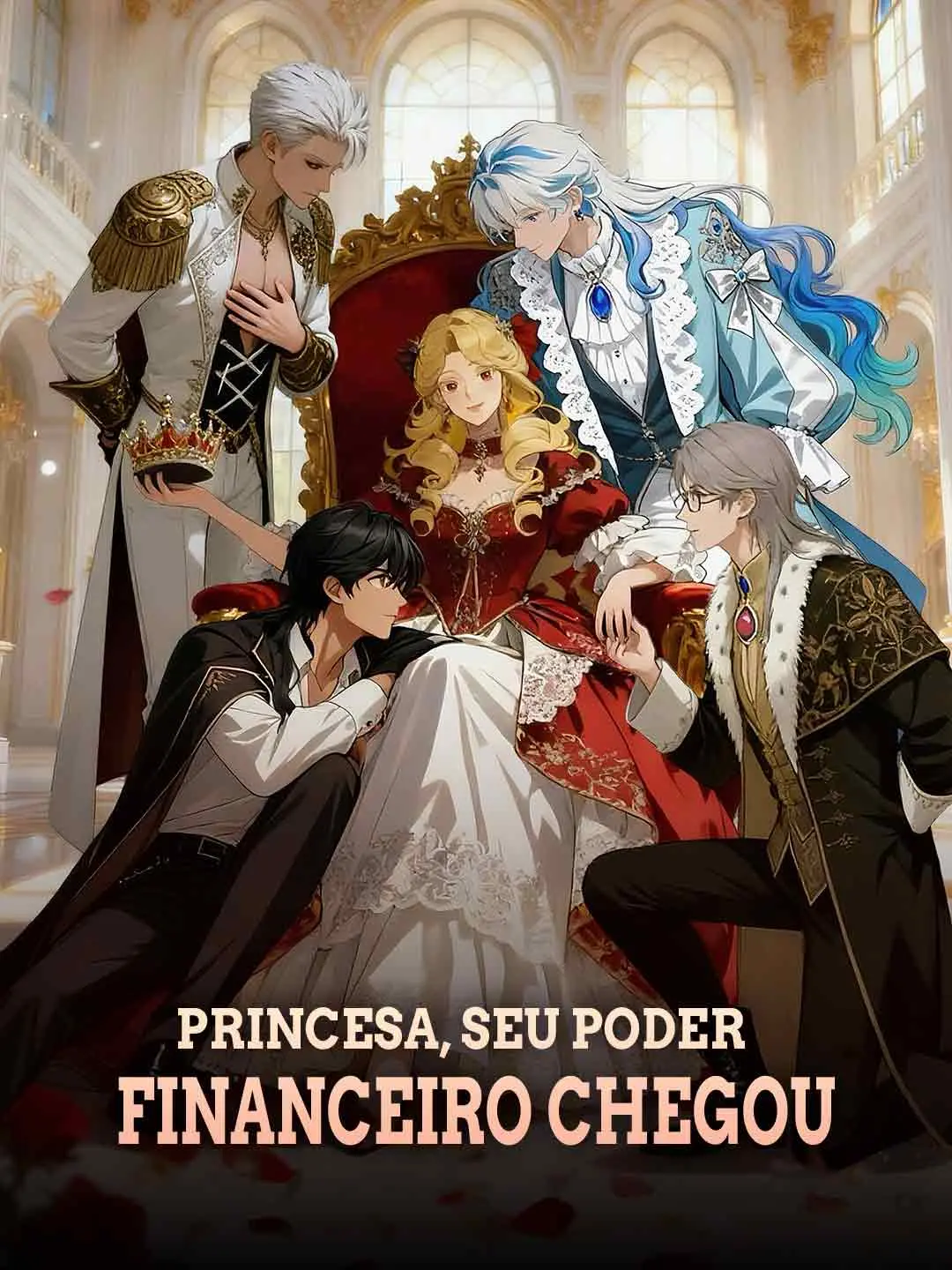 Capa da minissérie Princesa, seu poder financeiro chegou