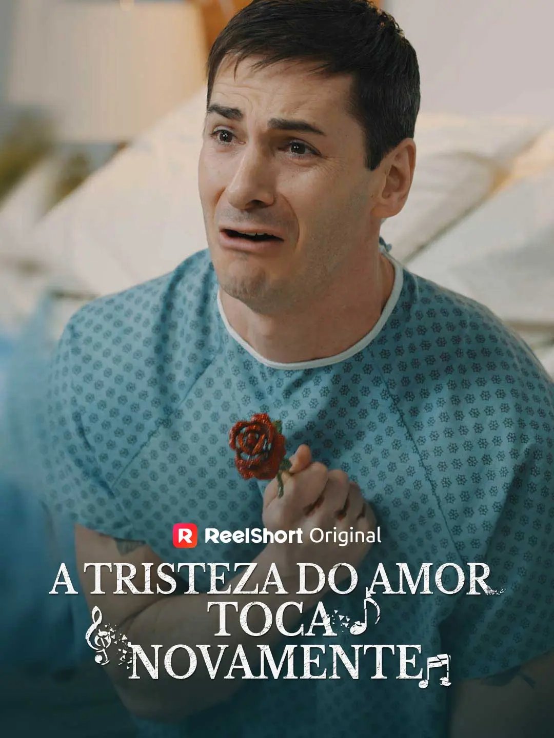 Capa da minissérie Quando a Tristeza do Amor Toca Novamente