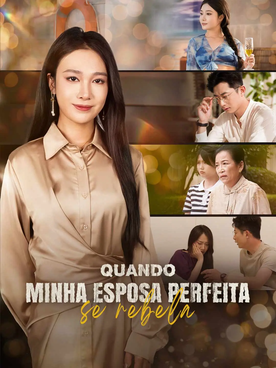 Capa da minissérie Quando minha esposa perfeita se rebela