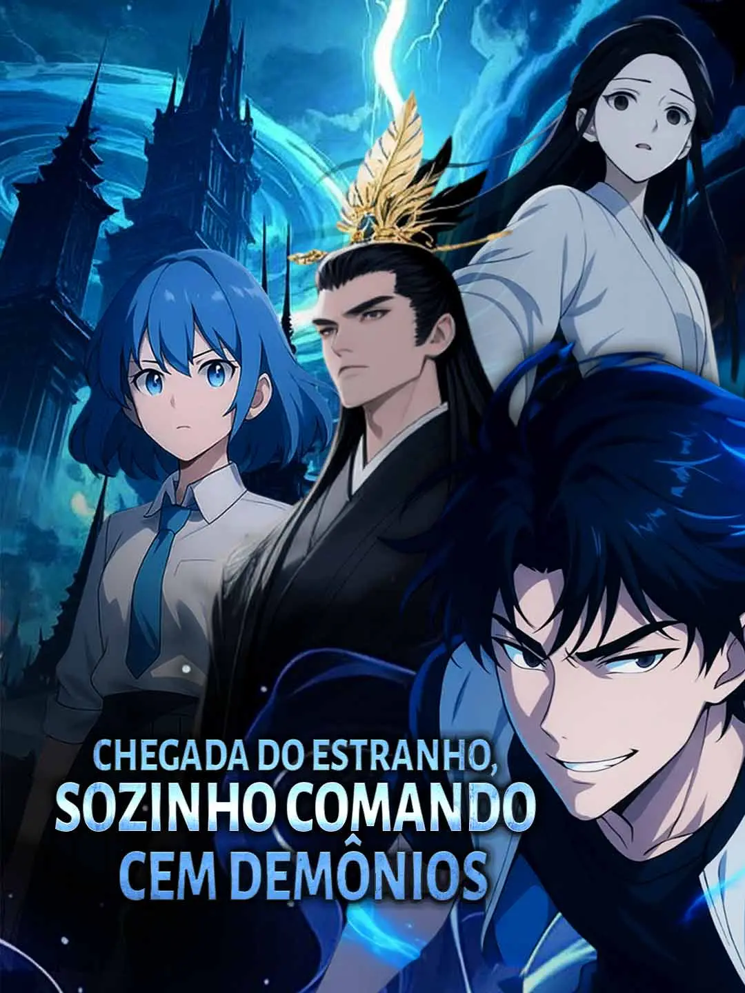 Capa da minissérie Quando o horror cai, eu me ergo com meu exército demoníaco