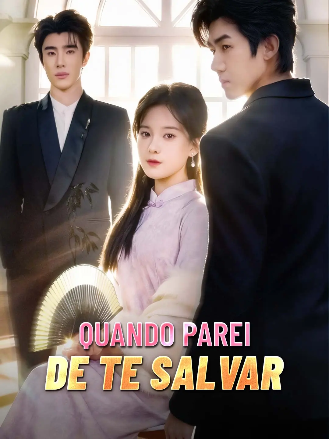 Capa da minissérie Quando Parei de Te Salvar