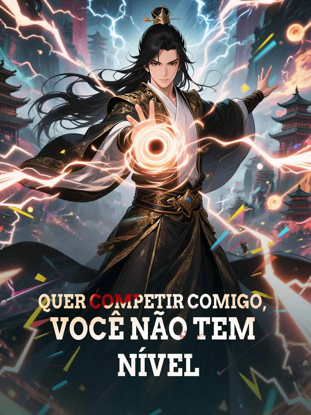 Capa da minissérie Quer competir comigo, você não tem nível