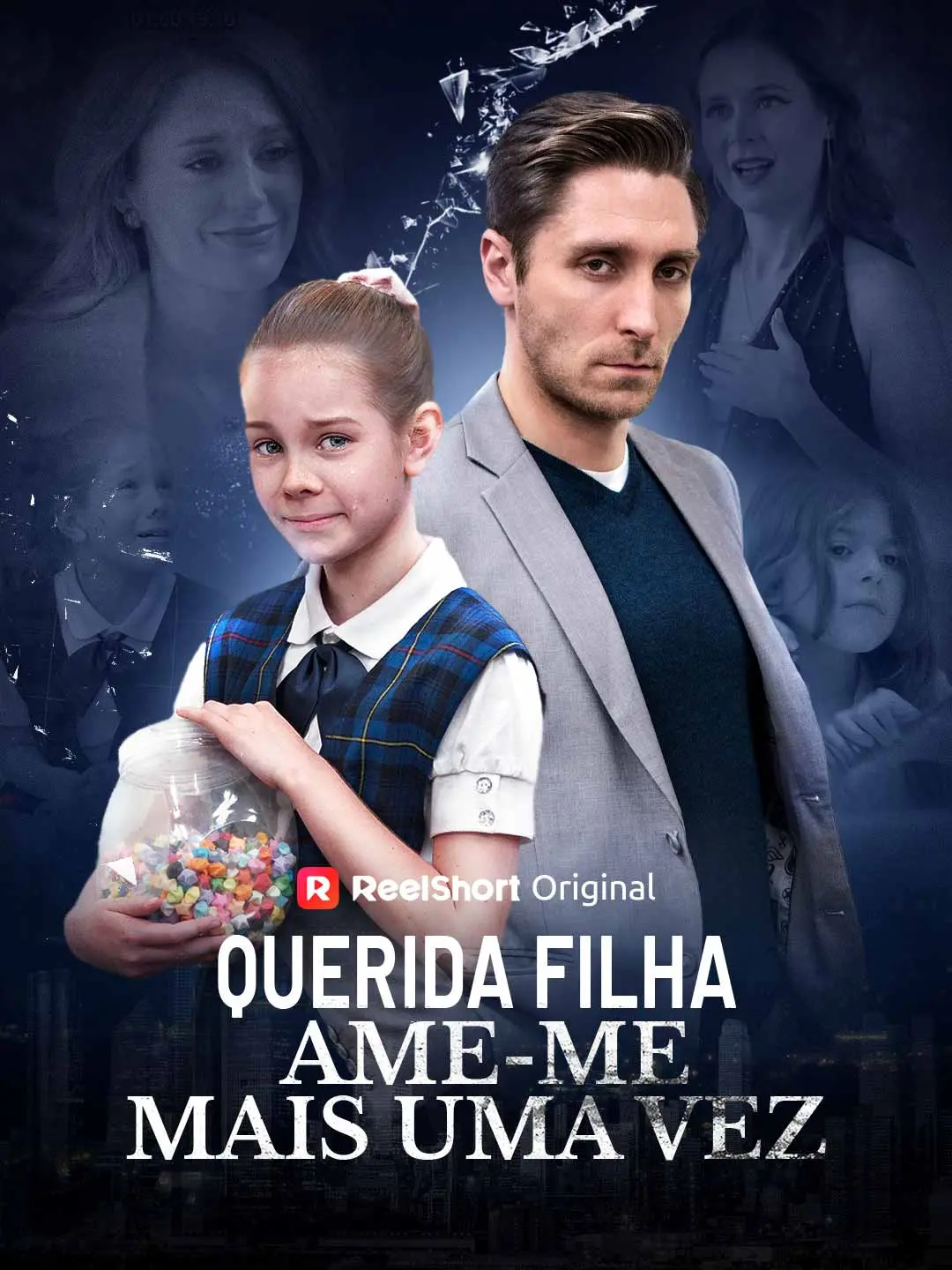 Capa da minissérie Querida Filha, Ame-me Mais Uma Vez