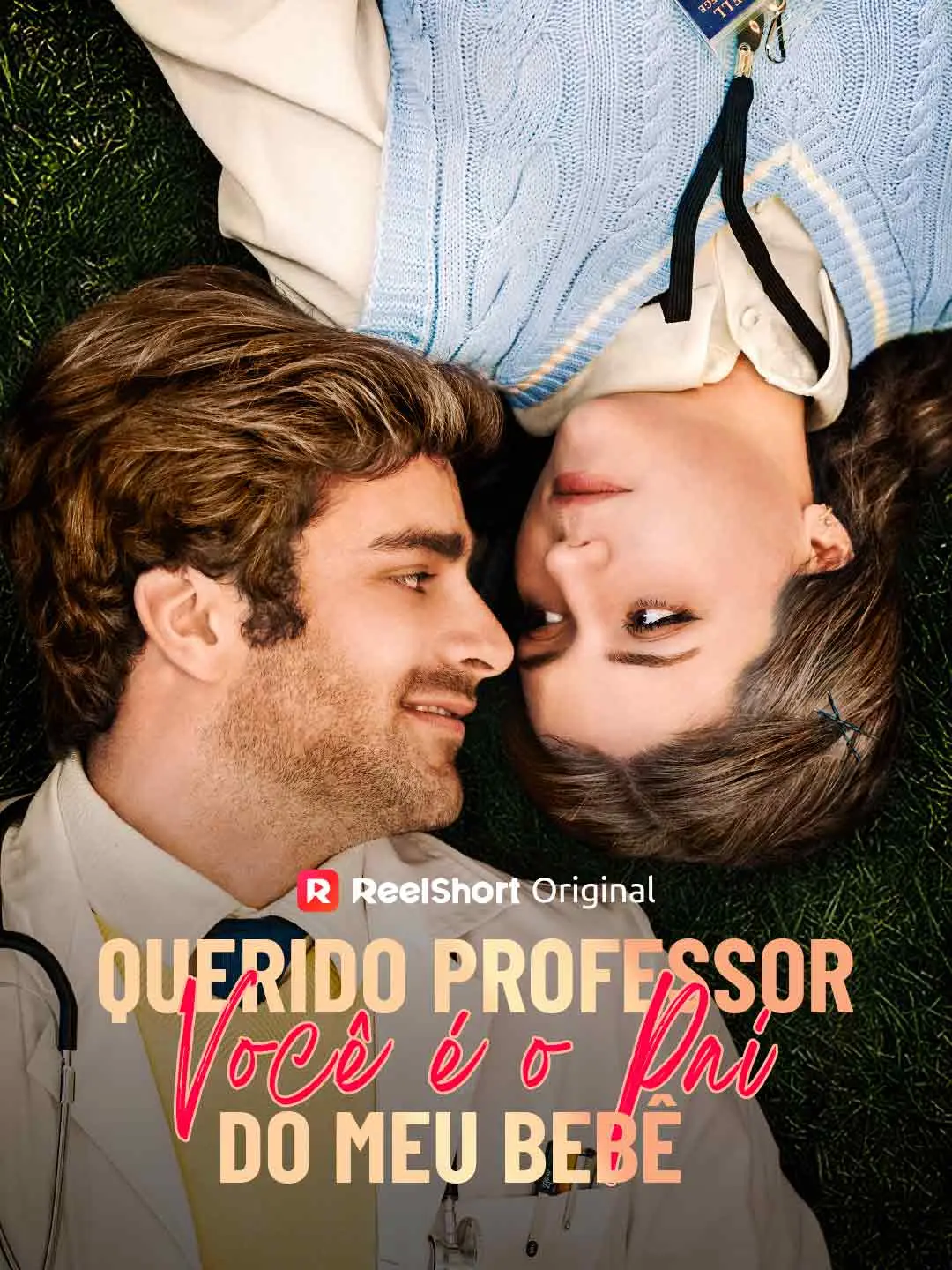 Capa da minissérie Querido Professor, Você é o Pai do meu Bebê