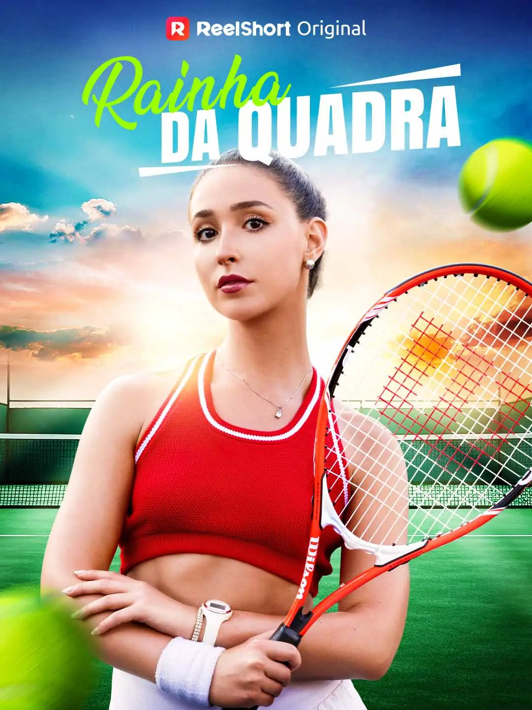 Capa da minissérie Rainha da Quadra