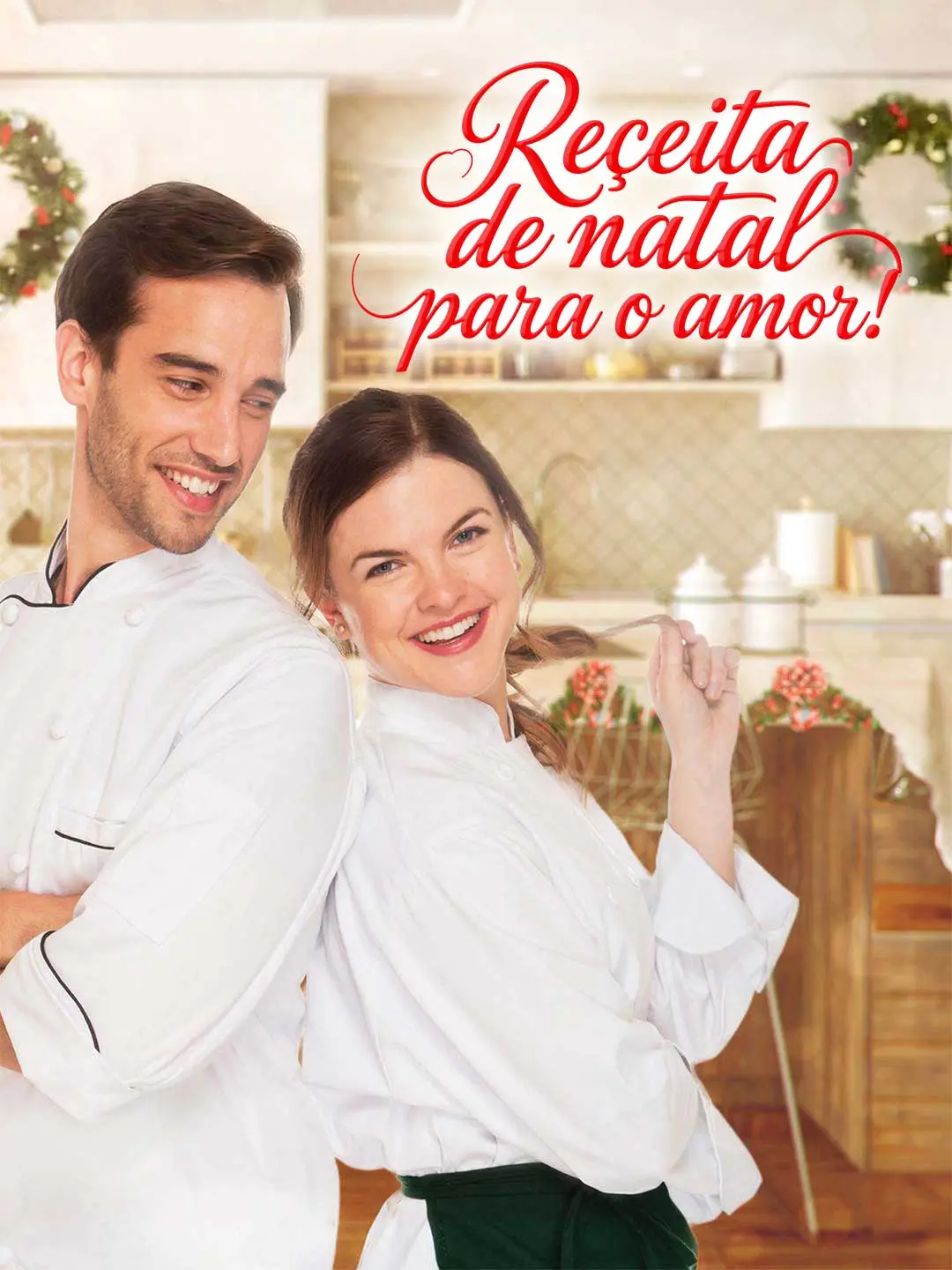 Capa da minissérie Receita de natal para o amor