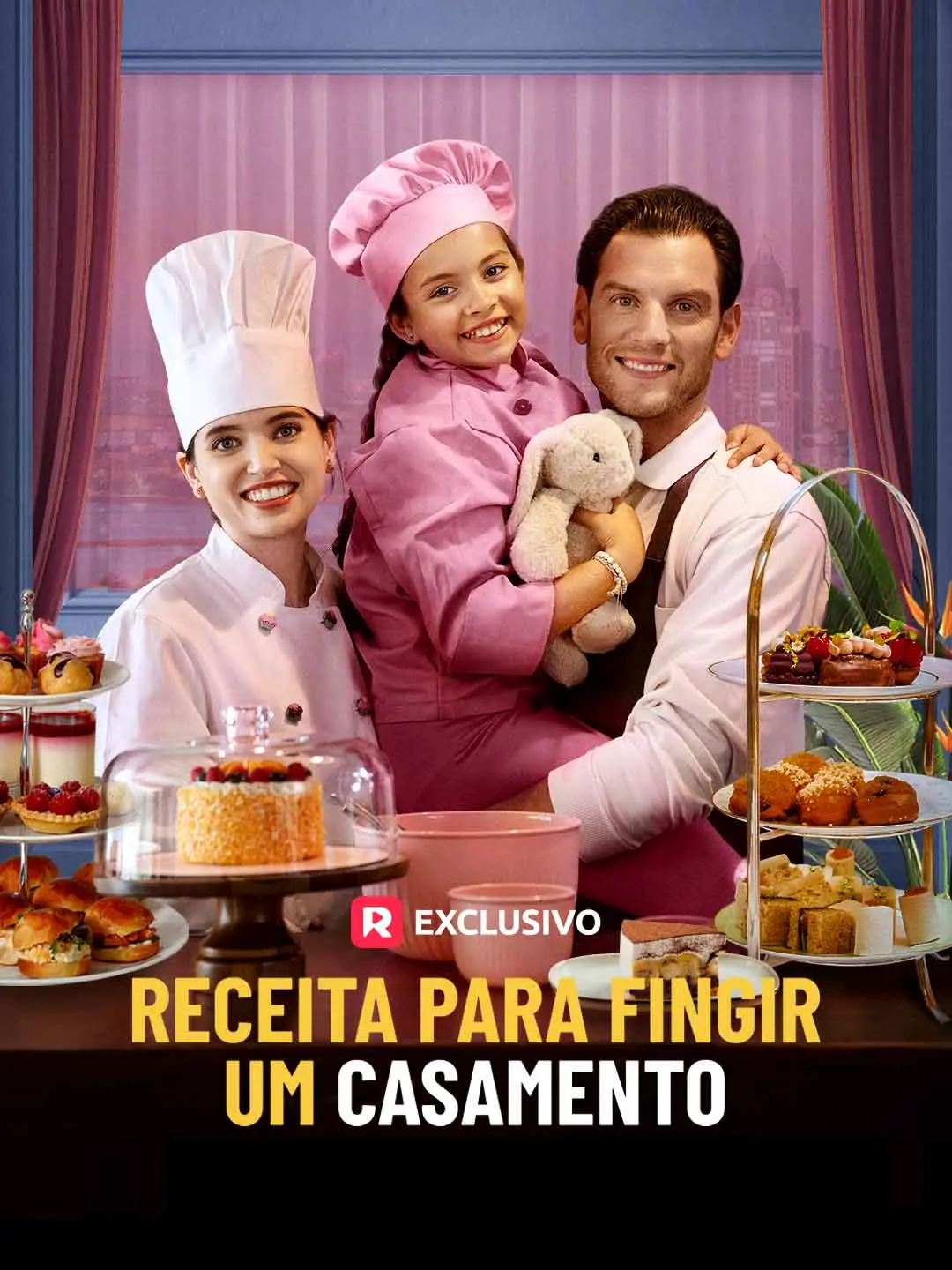 Capa da minissérie Receita para fingir um casamento