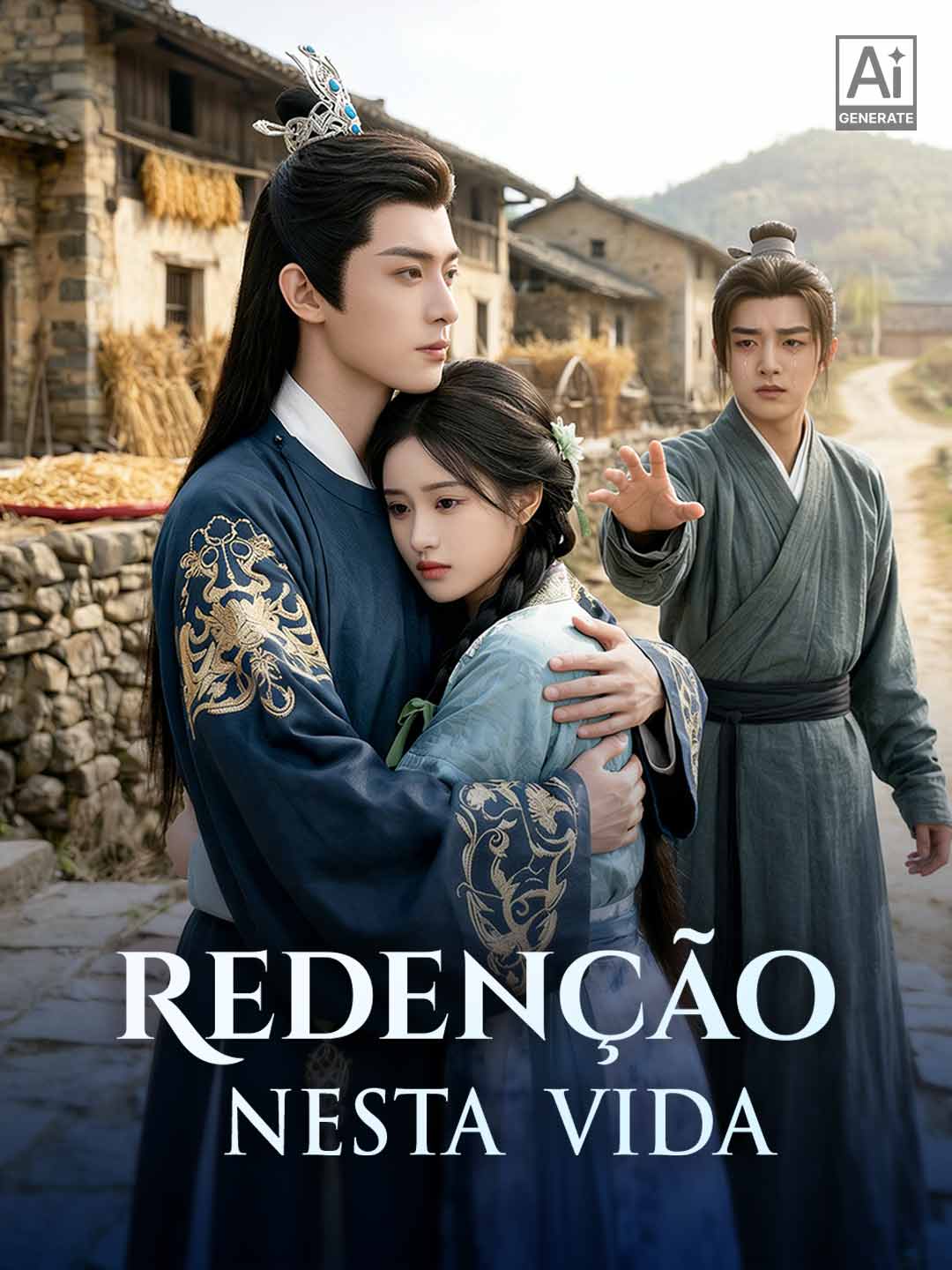 Capa da minissérie Redenção nesta vida