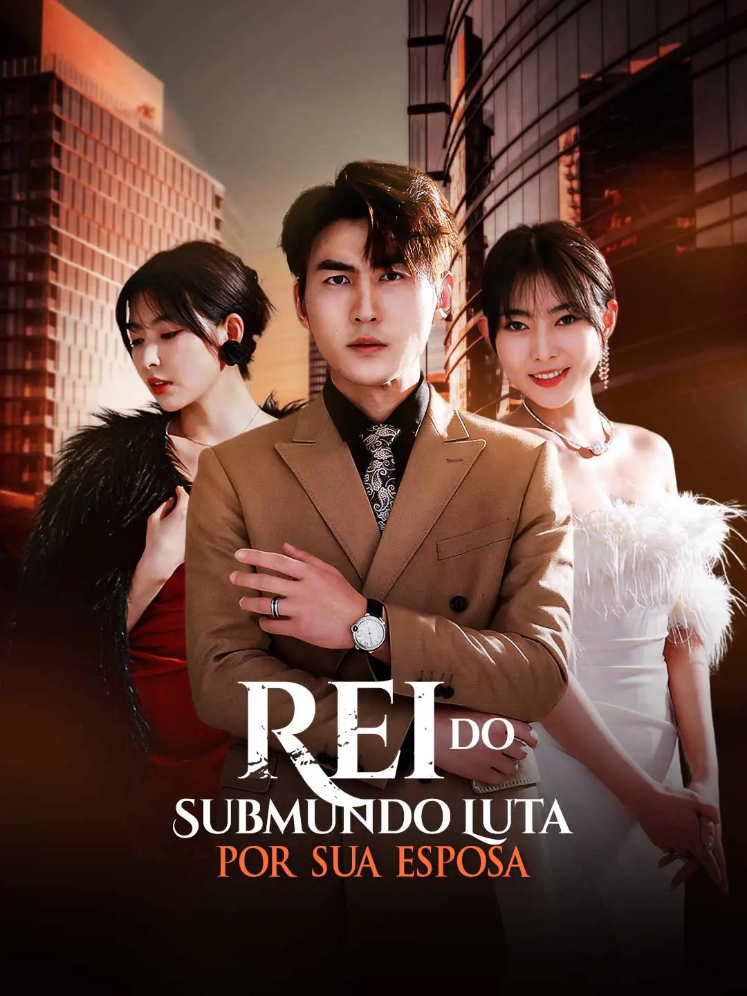 Capa da minissérie Rei do Submundo luta por sua esposa