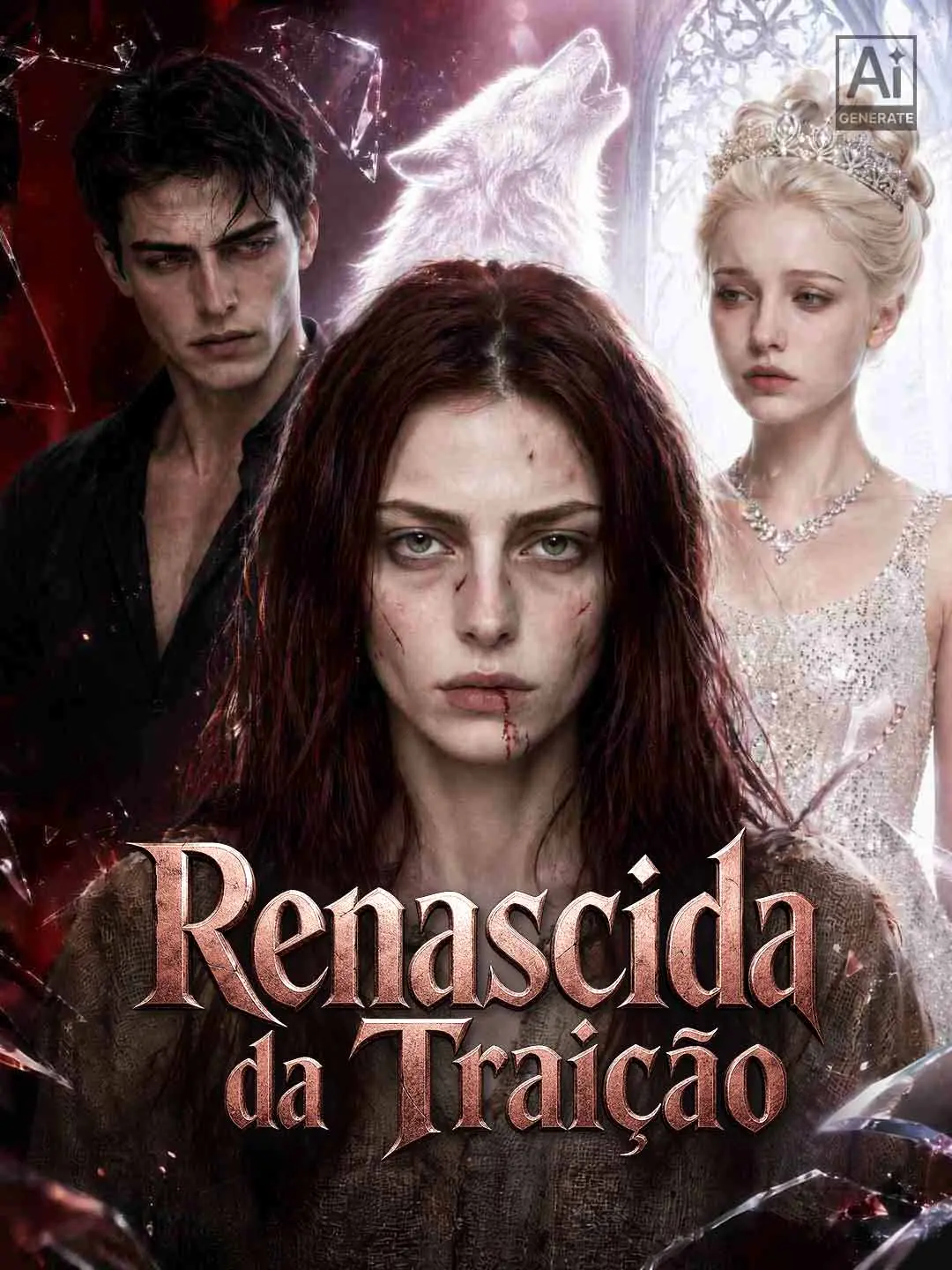 Capa da minissérie Renascida da Traição