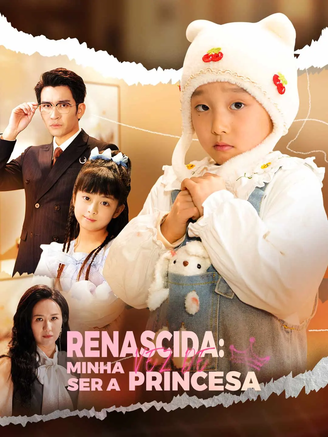 Capa da minissérie Renascida: Minha Vez de Ser a Princesa
