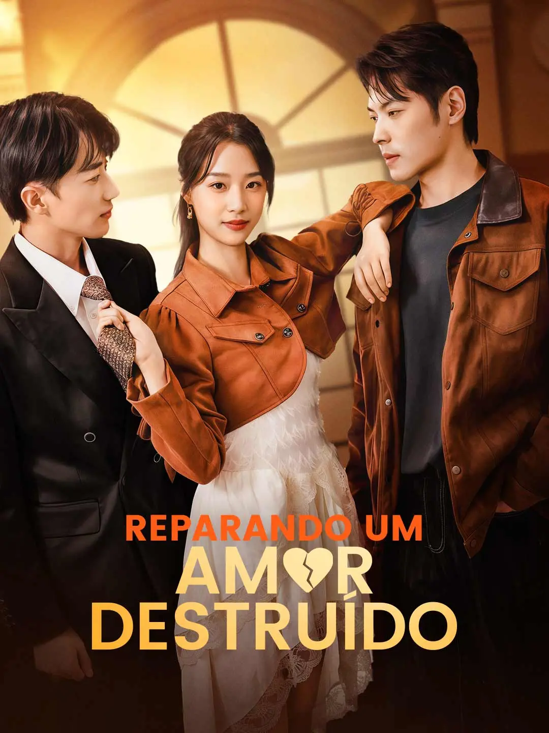 Capa da minissérie Reparando um Amor Destruído