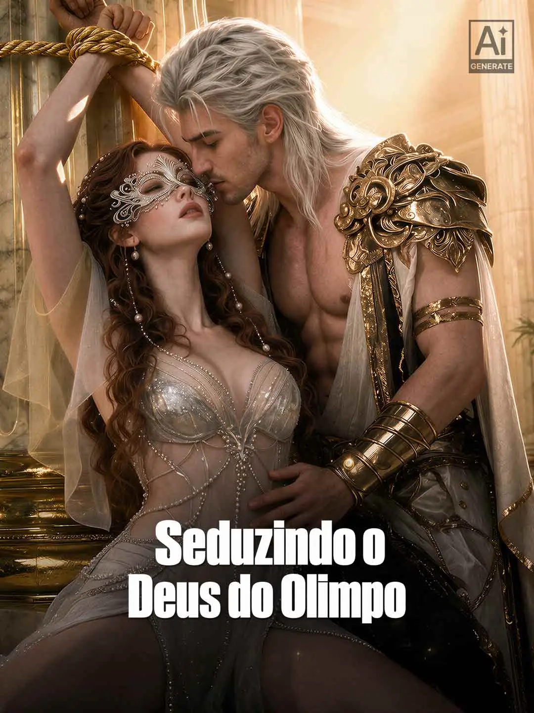 Capa da minissérie Seduzindo o Deus do Olimpo