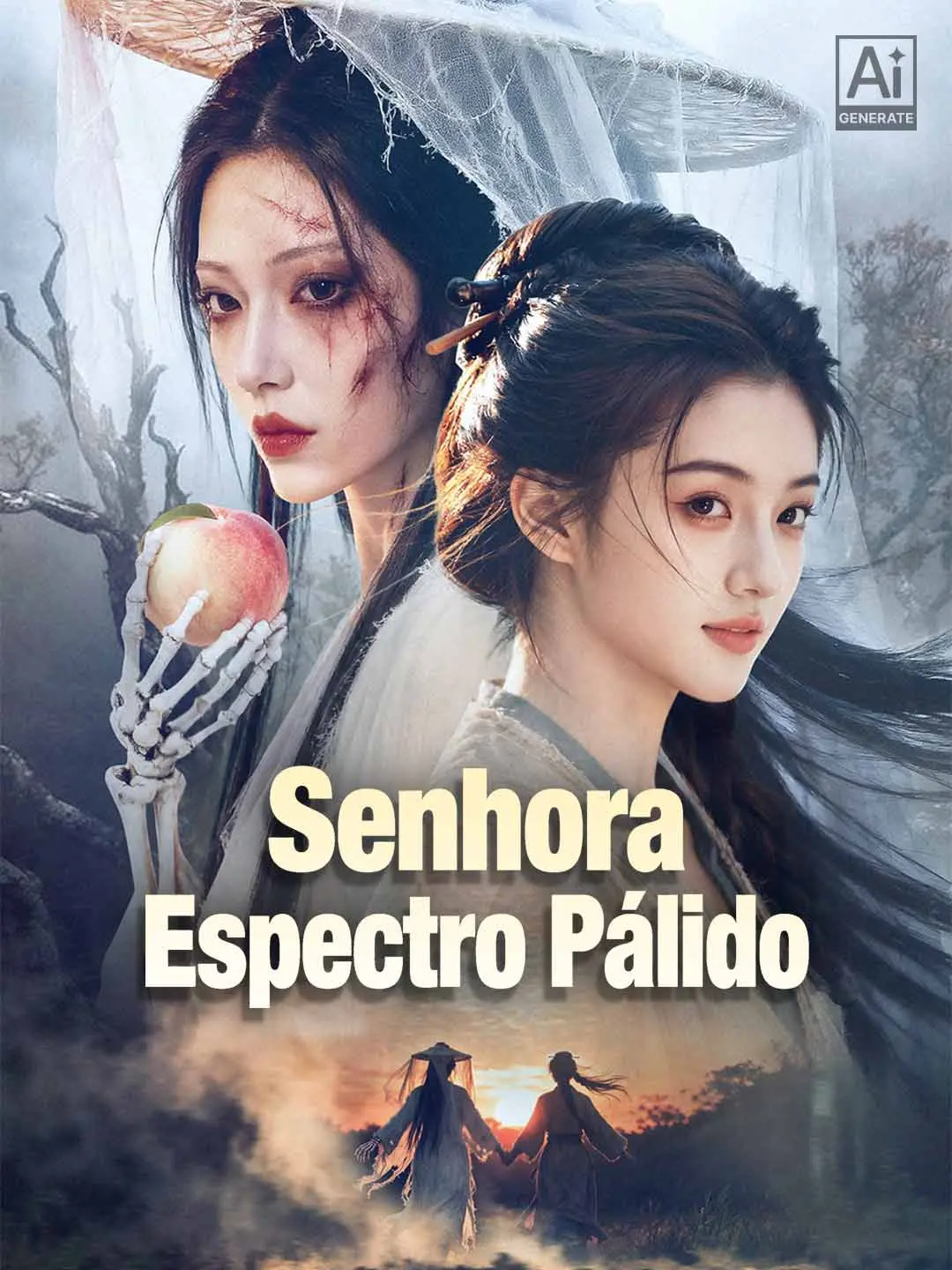 Capa da minissérie Senhora Espectro Pálido