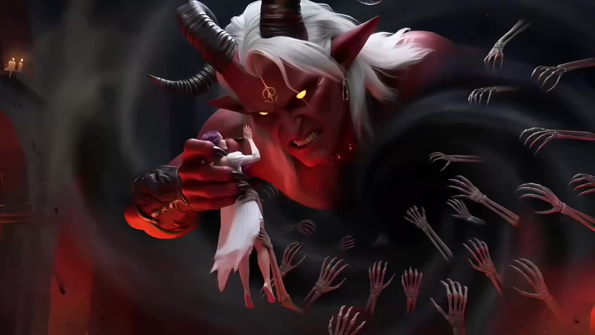 Episódio 70 de Senhorita, o que você fez com os Servos Demônios?
