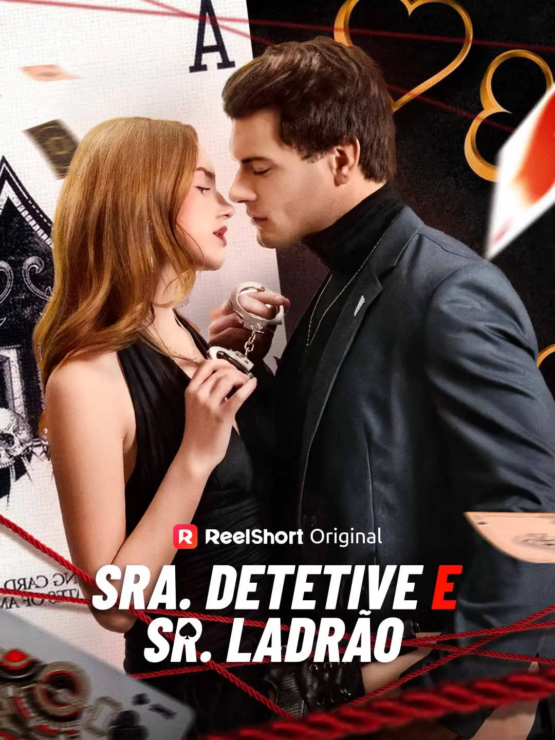 Capa da minissérie Sra. Detetive e Sr. Ladrão