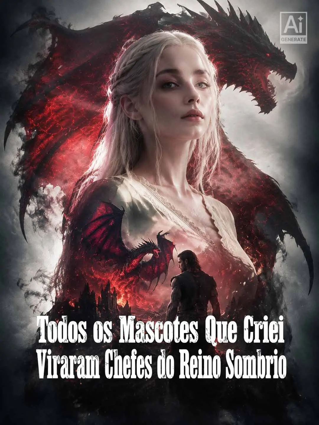Capa da minissérie Todos os Mascotes Que Criei Viraram Chefes do Reino Sombrio