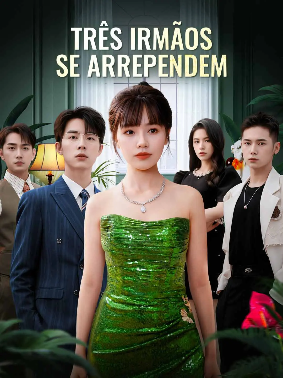 Capa da minissérie Três Irmãos Se Arrependem