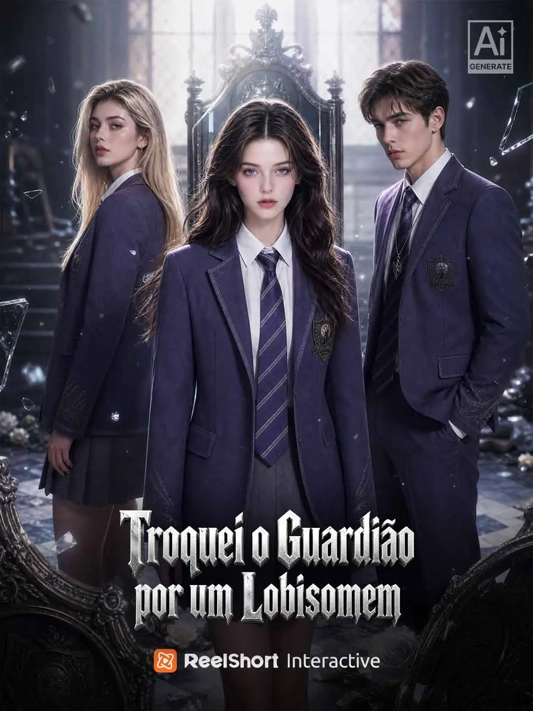 Capa da minissérie Troquei o Guardião por um Lobisomem