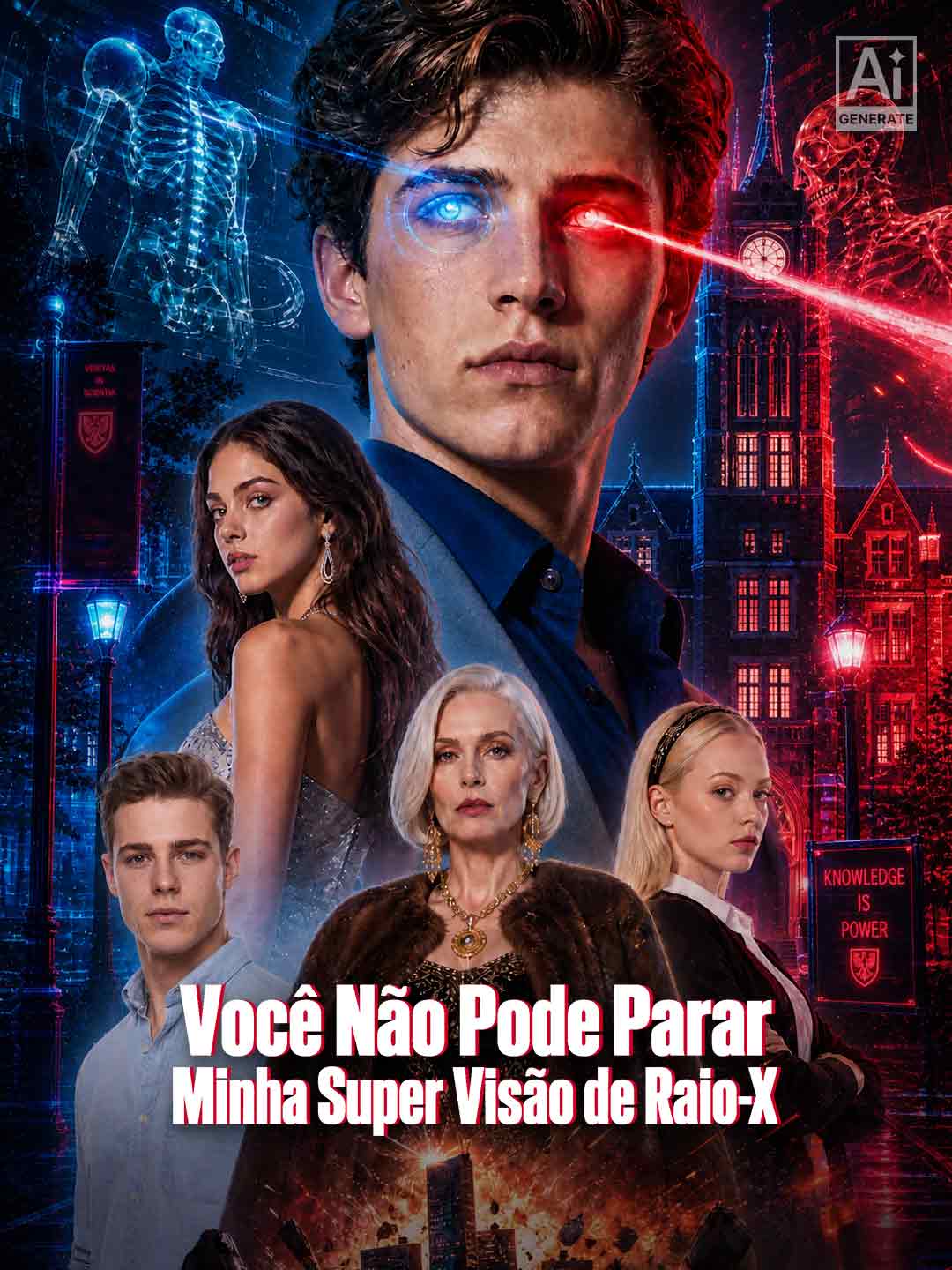 Episódio 8 de Você Não Pode Parar Minha Super Visão de Raio-X